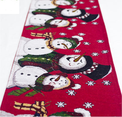 VIVORA™ Noel Embroidered Cotton Table Runner