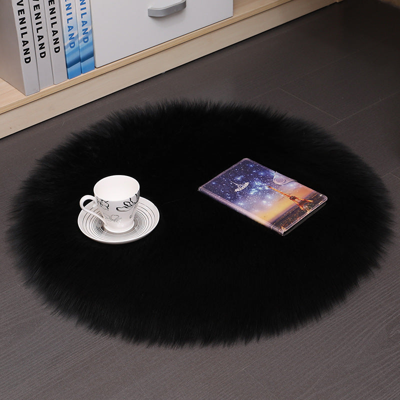 Vivora™ Plush Round Faux Fur Rug