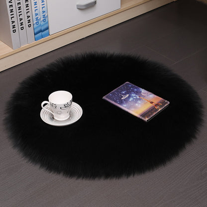 Vivora™ Plush Round Faux Fur Rug