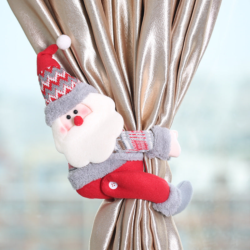 WINTER EMBRACE™ Christmas Curtain Tiebacks