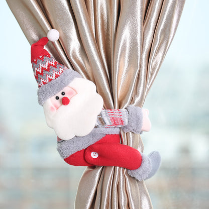 WINTER EMBRACE™ Christmas Curtain Tiebacks