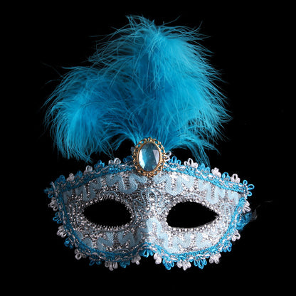 VIVORA™ Luxe Feather Masquerade Mask
