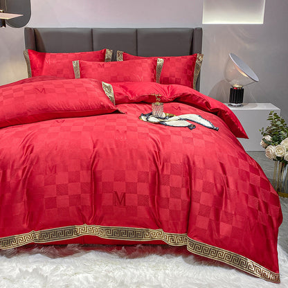 Vivora™ Luxe Jacquard Cotton Bedding Set