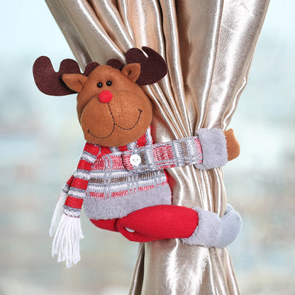 WINTER EMBRACE™ Christmas Curtain Tiebacks
