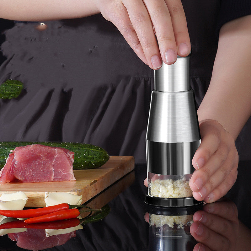VIVORA™ PressPro Stainless Steel Garlic Crusher