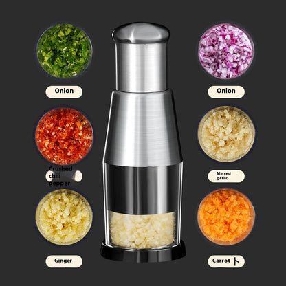 VIVORA™ PressPro Stainless Steel Garlic Crusher